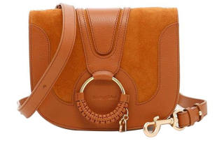 See By Chloe Cow Leather Crossbody Bag, Shoulder Bag Women's Camel