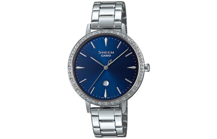 CASIO CASIO Women's SHEEN Blue Watch SHE-4535YD-2A