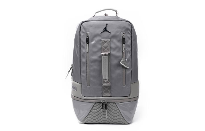 Jordan Jordan Polyester Basketball Bag Backpack Regular Unisex Cool Grey Cool Gray