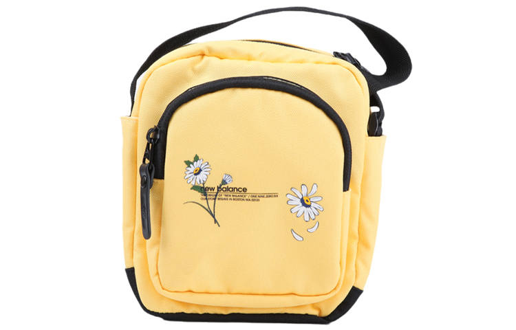 New Balance New Balance Small Daisy Embroidery Crossbody Bag, Shoulder Bag Regular Unisex Yellow