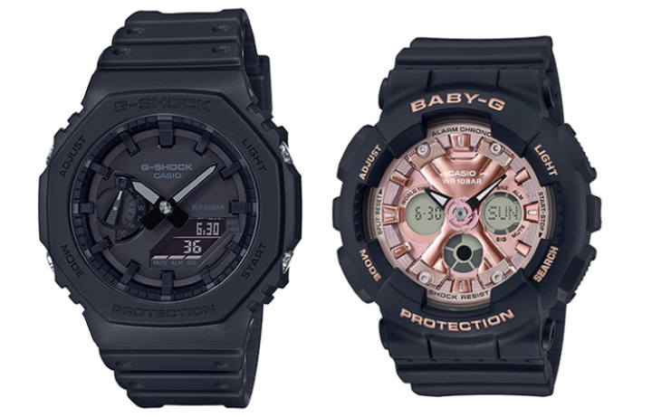 CASIO CASIO Unisex Pair Table Series Black Watch
