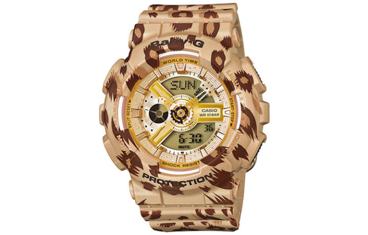 CASIO CASIO BABY G Quartz Movement Resin Strap Watch Women's Watch Multicolor Watch Dial