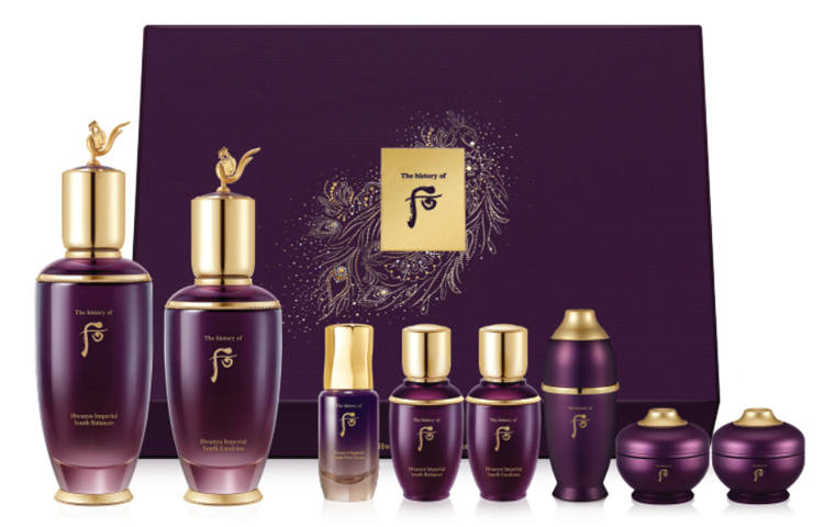 The History Of Whoo Gaze Revitalizing Wrinkle resistant Skincare Sets Tightening Hydrating Reducing Fine Lines