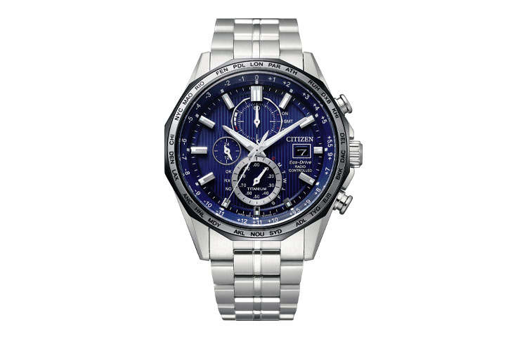 CITIZEN Ecology Drive Collection Light Powered Quartz Movement Watch Men's Watches Blue Dial