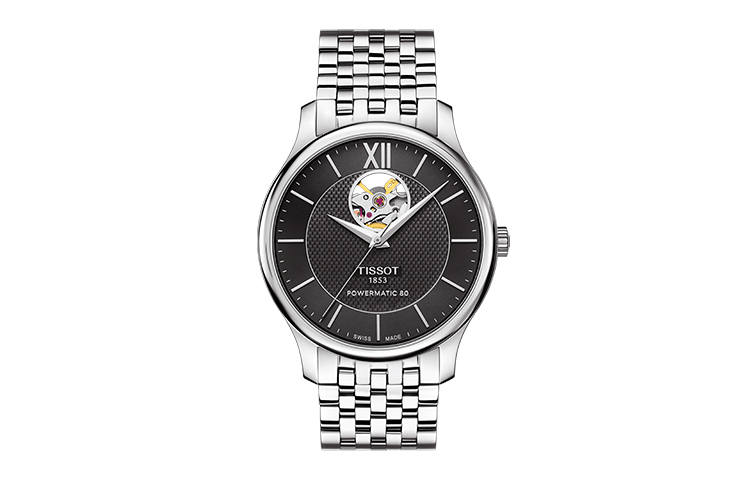 TISSOT Junya Collection Automatic Mechanical Movement 30m Waterproof Men's Watches Watch 40mm Black Dial