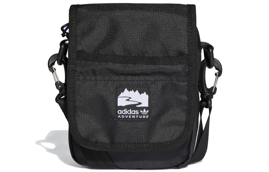 Adidas Originals Polyester Crossbody Bag, Shoulder Bag Unisex Black