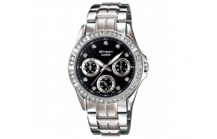 CASIO CASIO Women's SHEEN Black Watch SHN-3013D-1A