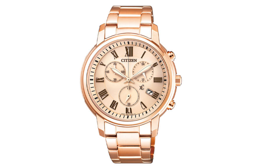 CITIZEN Ecology Drive Collection XC Quartz Movement Stainless Steel Strap Watch Women's Watch