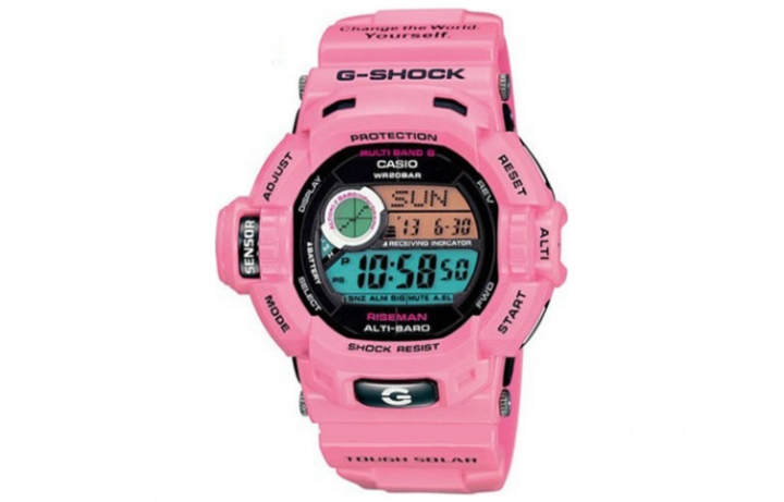 CASIO CASIO Men 51mm Pink Watch GW-9200KJ-4JR