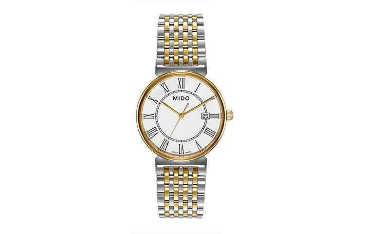 MIDO Dourui Collection Quartz Movement 30m Waterproof Men's Watches Watch 34mm White Dial