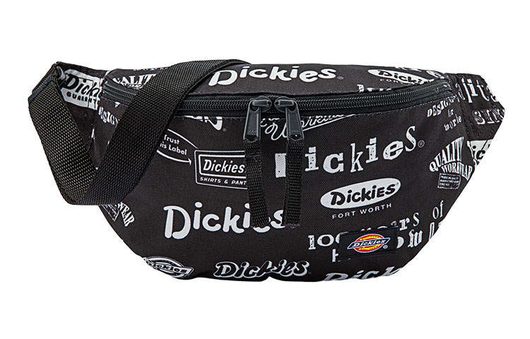 Dickies Polyester Crossbody Bag, Fanny Pack Regular Unisex Black
