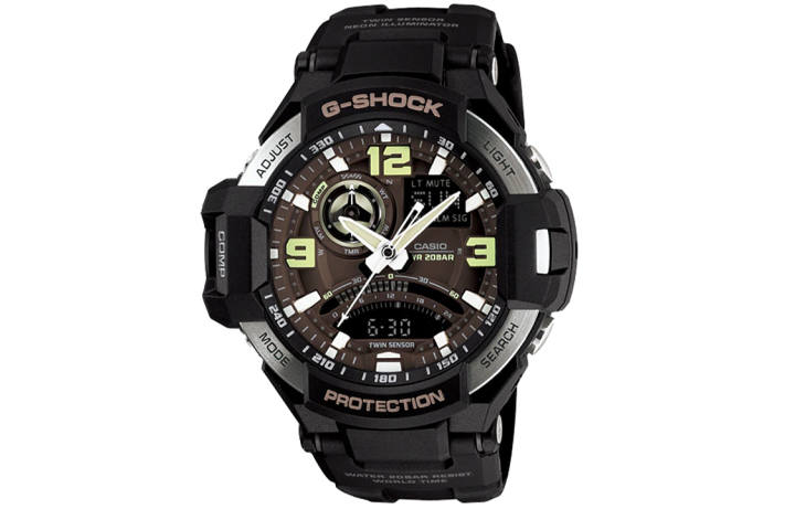 CASIO CASIO Men Coffee Watch GA-1000-1B