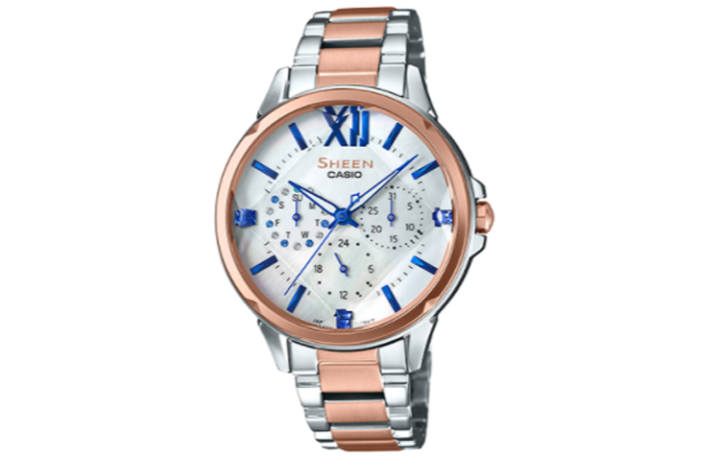 CASIO CASIO Women's SHEEN White Watch SHE-3056SPG-7A