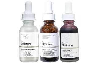 The Ordinary 10% Niacinamide 30% Alpha Hydroxy Acids Serums 5% Caffeine Eye Cream, Skincare Set