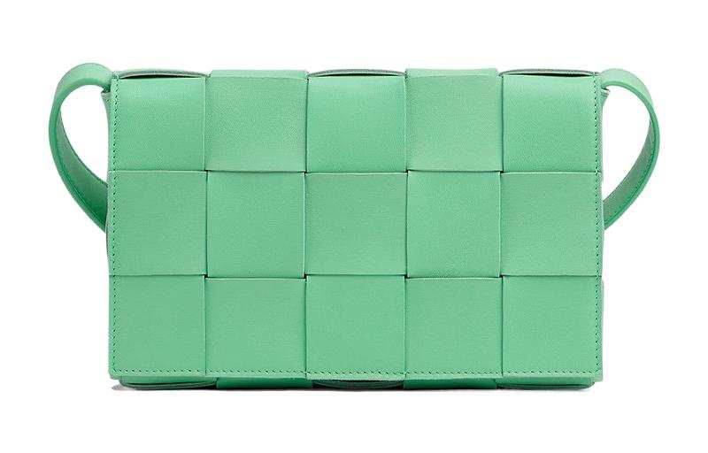 Bottega Veneta Cassete Bag Light Green