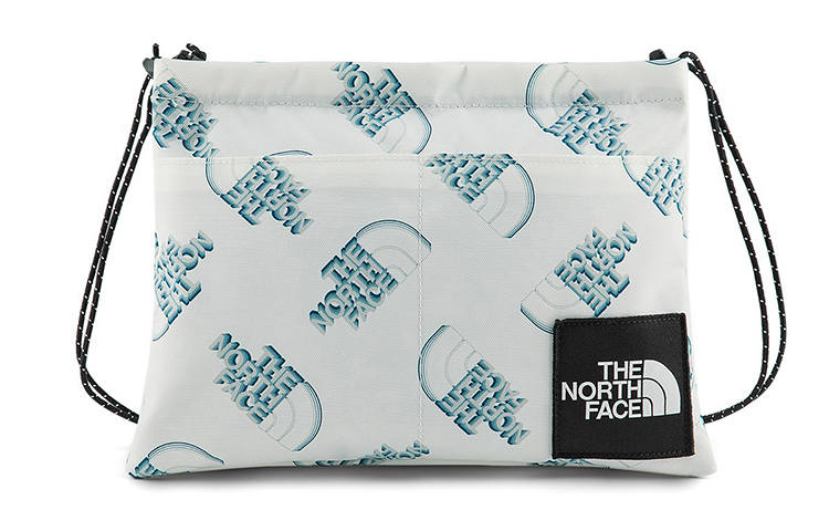 THE NORTH FACE 2.8L Crossbody Bag Outdoor Bag Fabric White Unisex