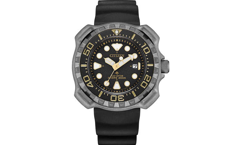 CITIZEN PROMASTER Light Powered Quartz Movement Watch Men's Watches Black Dial