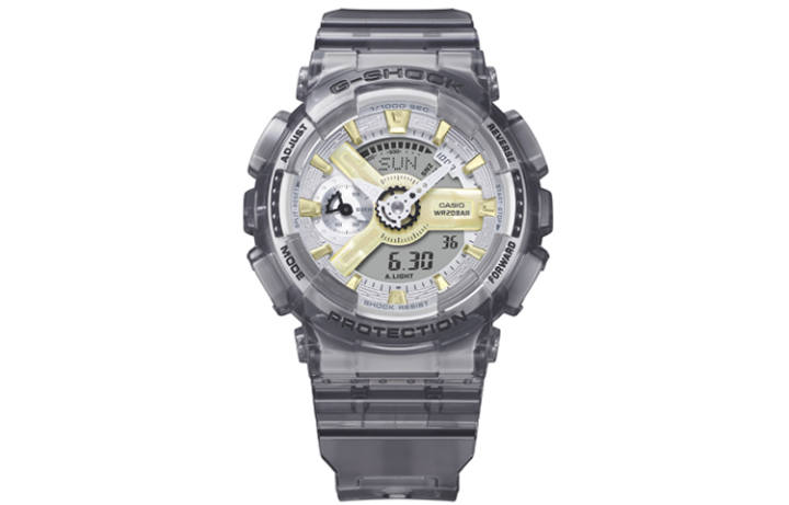 CASIO CASIO G SHOCK Quartz Movement Resin Strap Watch Women's Watch Gray Dial