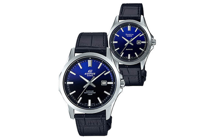 CASIO CASIO Unisex Pair Table Series Blue Watch