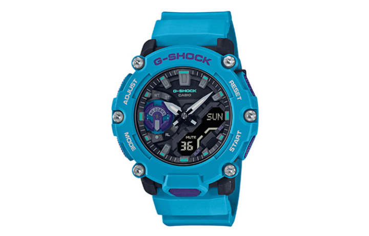 CASIO CASIO G SHOCK Carbon Core YOUTH Quartz Movement Resin Strap Watch Men's Watches Black Dial