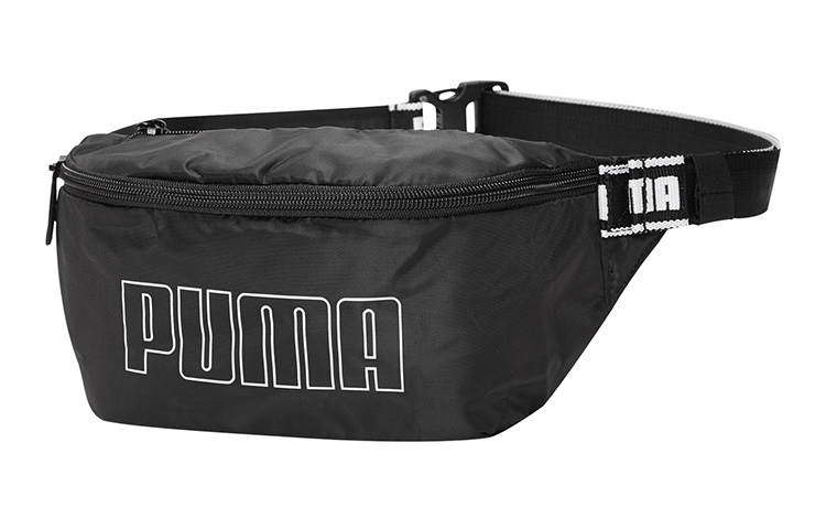 PUMA Fabric Shoulder Bag, Crossbody Bag, Fanny Pack Regular Unisex Black