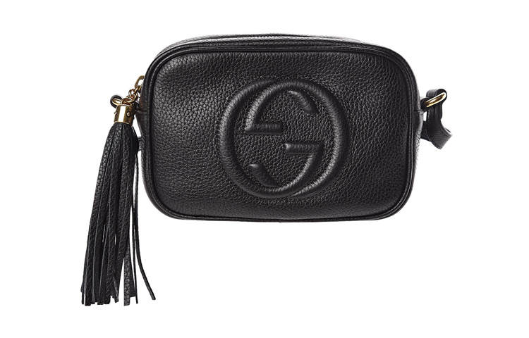 GUCCI Women's Soho Crossbody Bag Black