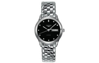LONGINES Military Flag Collection Automatic Mechanical Movement Date Display Men's Watches Watch Black Dial