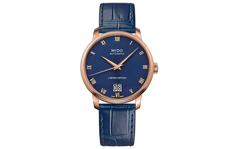 MIDO Baroncelli Automatic Mechanical Movement Limited Edition Men's Watches Watch 40mm Blue Dial