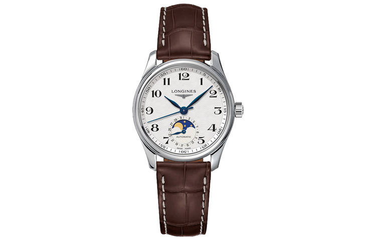 LONGINES Master Collection Automatic Mechanical Movement Women's Watch Wrist Watches 34mm Silver Dial