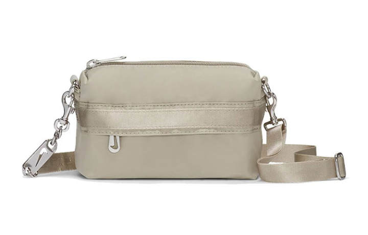 Nike Nike Polyester Camera Bag, Shoulder Bag, Crossbody Bag Regular Unisex Light Bone