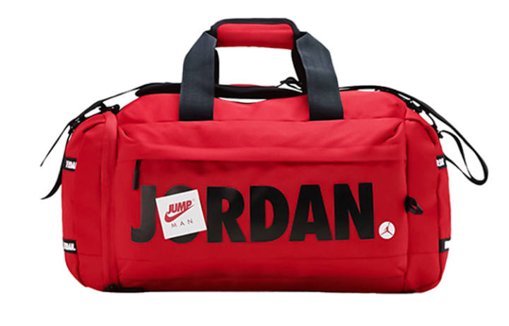 Jordan Jordan Large Capacity Polyester Gym Bag Large Unisex Bull Red