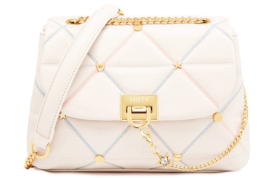 Miffy Pu Chain Bag, Shoulder Bag Women's White