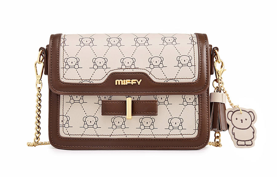 Miffy PU Leather Shoulder Bag, Crossbody Bag Small Women's Multicolor