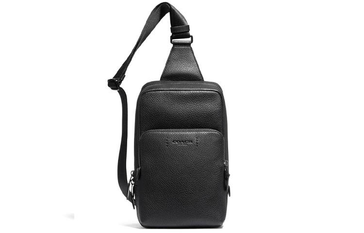 COACH COACH Gotham Leather Fanny Pack Men's Black