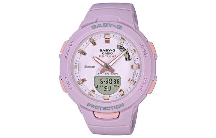 CASIO CASIO Women's BABY-G Pink Watch BSA-B100-4A2