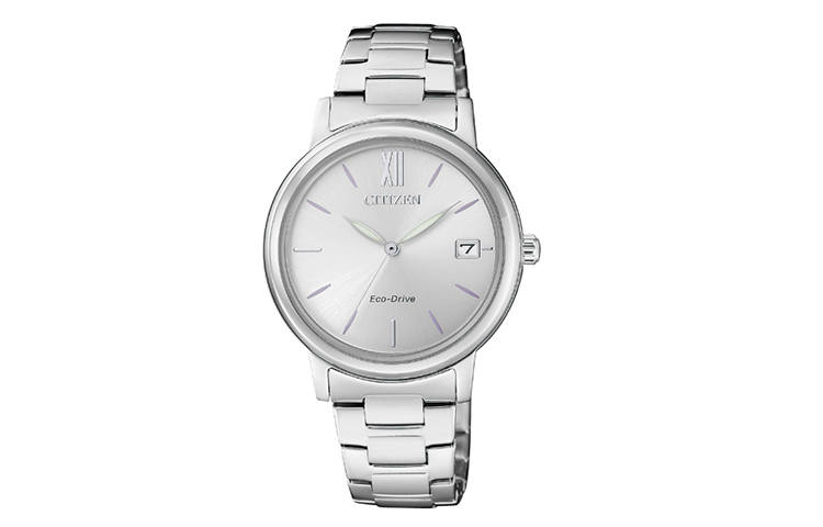 CITIZEN Ecology Drive Collection Light Powered Quartz Movement Stainless Steel Strap Watch