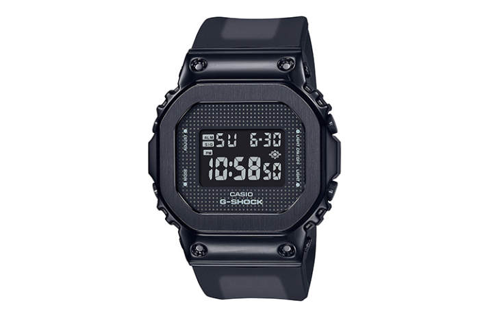 CASIO CASIO Women's Full Metal Series Black Watch GM-S5600SB-1PR