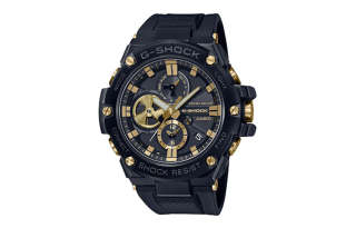 G-SHOCK G SHOCK G SHOCK GST Steel Of The Heart Solar Quartz Movement Resin Strap Watch Men's Watches