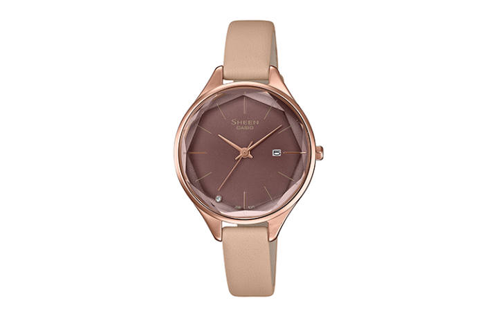 CASIO CASIO Women's SHEEN Coffee Watch