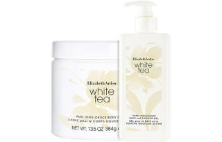 Elizabeth Arden YILISHABAIYADUN White Tea Set Care Kits Soothing Skin Benefits Body Cream 400ml+Shower Gel 400ml