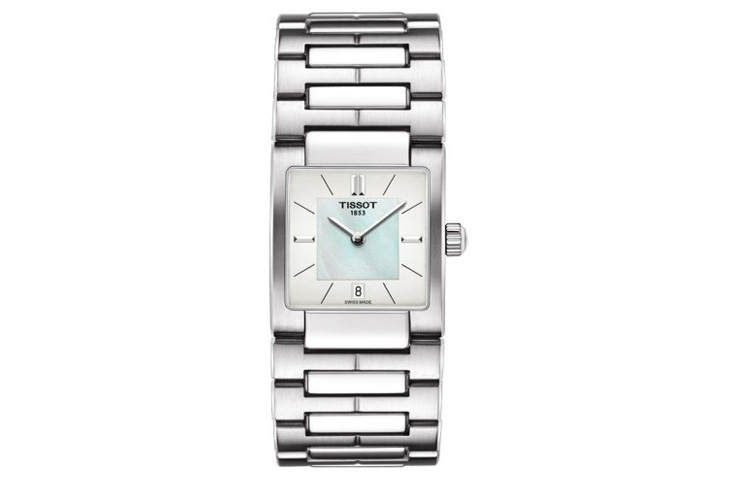TISSOT T02 Collection Quartz Movement Women's Watch 31.6mm White Dial Stainless Steel Case
