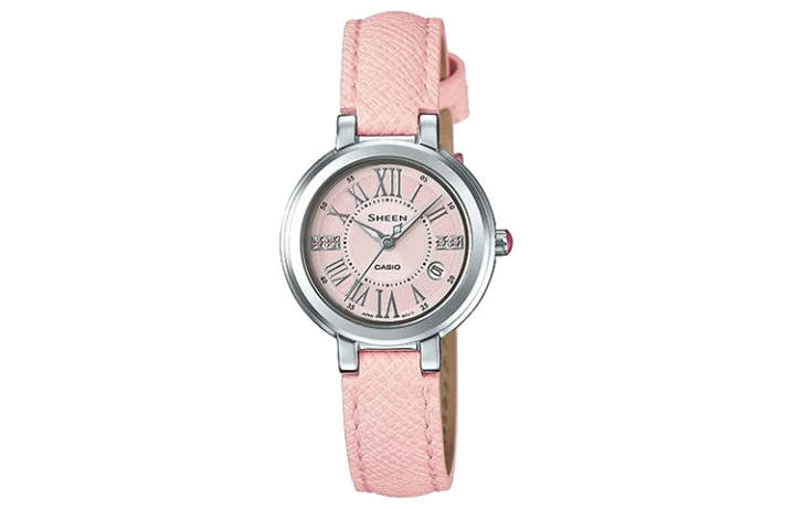 CASIO CASIO Women's SHEEN Pink Watch SHE-4029L-4A