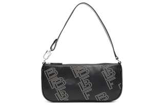 By Far Sheepskin Shoulder Bag Women's Black