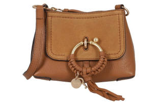 See By Chloe Leather Shoulder Bag, Crossbody Bag Women's Caramel