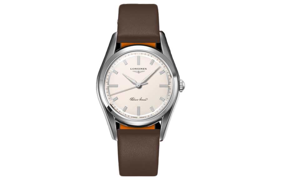 LONGINES Classic Vintage Automatic Mechanical Movement 30m Waterproof Men's Watches Watch 38.5mm White Dial