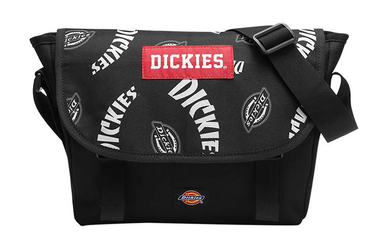 Dickies Dickies Polyester Messenger Bag, Shoulder Bag, Crossbody Bag Regular Unisex Black