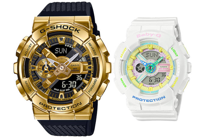 CASIO CASIO Unisex Pair Table Series Black Watch