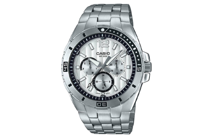 CASIO CASIO Men Silver Watch MTD-1060D-7A2