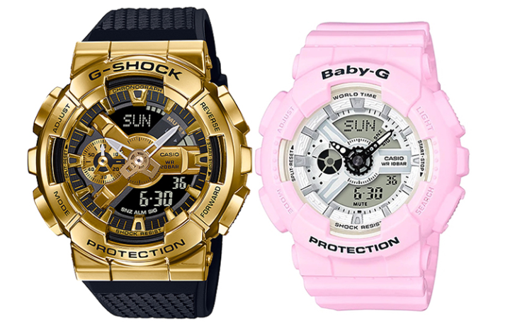 CASIO CASIO Unisex Pair Table Series Black Watch