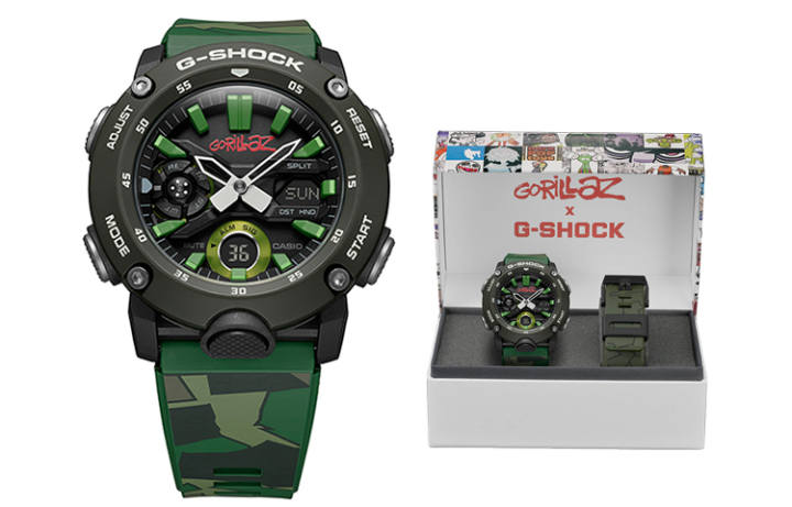 CASIO CASIO Men Green Watch GA-2000GZ-3APR